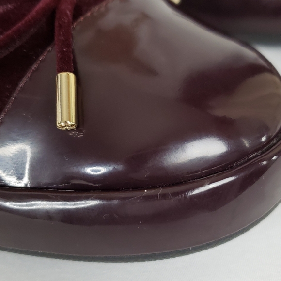 Isaac Mizrahi Live Purple Platform Flats - Picture 8 of 12